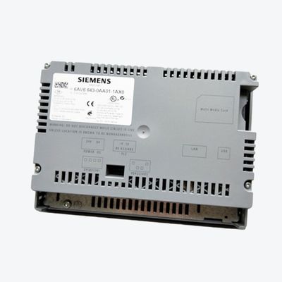 DE MODULE VAN DE DE VERTONINGSaanraking VAN SIEMENS 6AV6642-0DC01-1AX1 SIMATIC STN