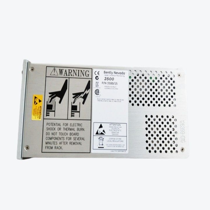 BENTLY NEVADA 3500 de VOEDINGmodule van Trillings Controlesysteem 3500/15-07-00-00